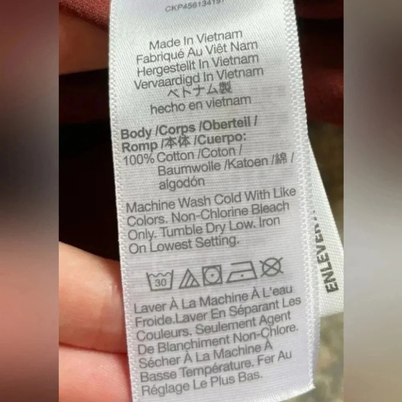 Madewell burgundy corduroy dress - Picture 2 of 4